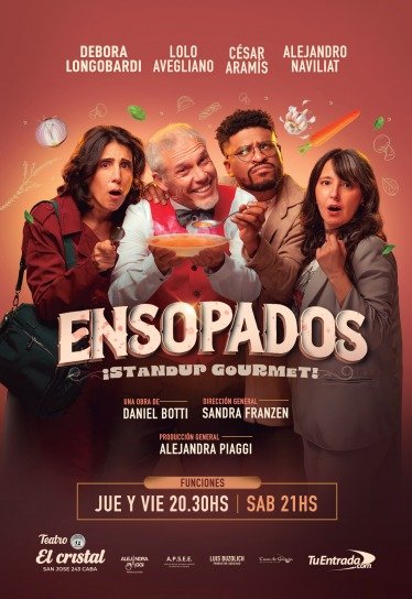 Débora Longobardi: “´Ensopados´ es una comedia, una forma de seguir incursionando en el humor, que considero algo necesario e importante”